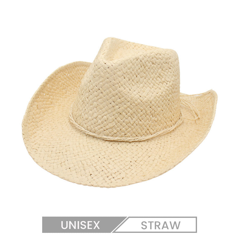 Sombrero de paja vaquero de White Beach Knights para todos