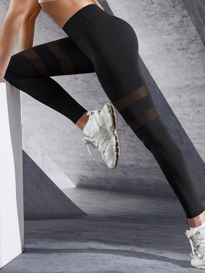 Leggings de sport en maille pour femmes, tendance, yoga