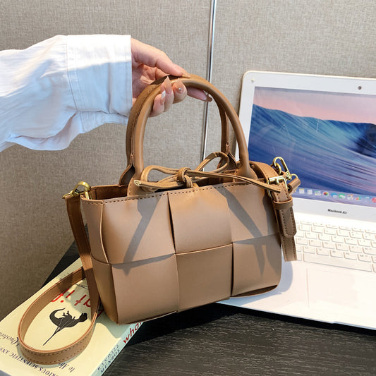 Spring Woven Large Capacity Women Tote Bag