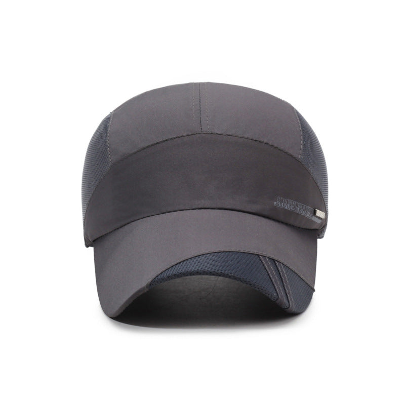 Men Fashion Casual Breathable Quick-Drying Sunshade Cap