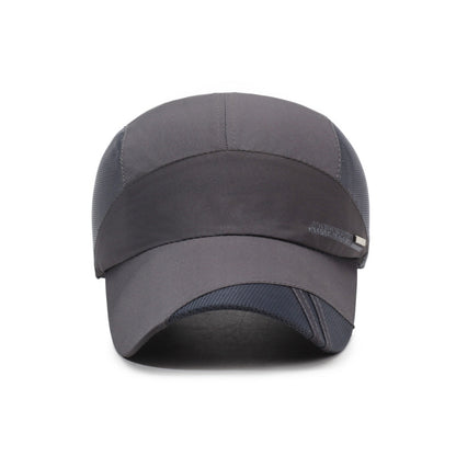 Men Fashion Casual Breathable Quick-Drying Sunshade Cap
