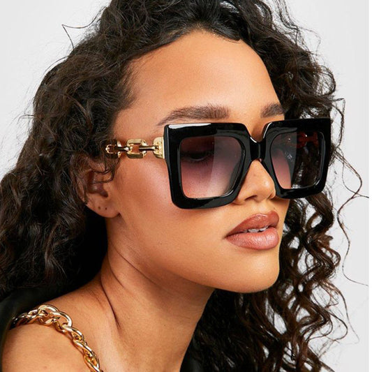 Fashion UV Protection Box Sunglasses