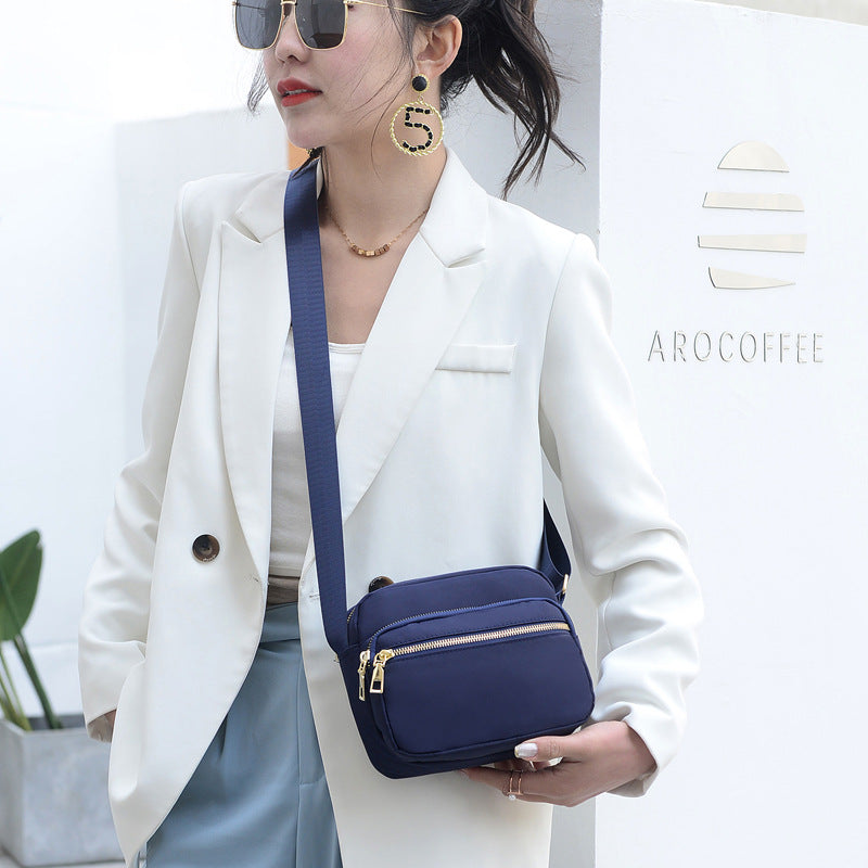 Women Casual Small Square Bag in Oxford Cloth