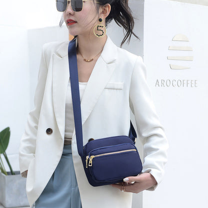 Women Casual Small Square Bag in Oxford Cloth