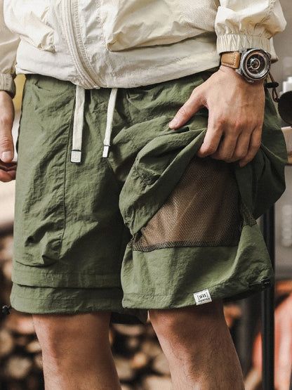 Bermuda imperméable et décontracté à séchage rapide pour homme