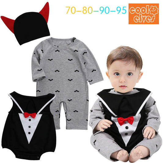 Kids Baby Girls Boys Autumn Winter Cotton Romper Set