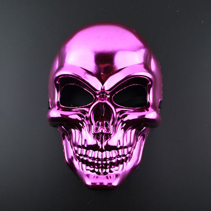 Masque d'horreur d'Halloween, crâne électrolytique, masque drôle