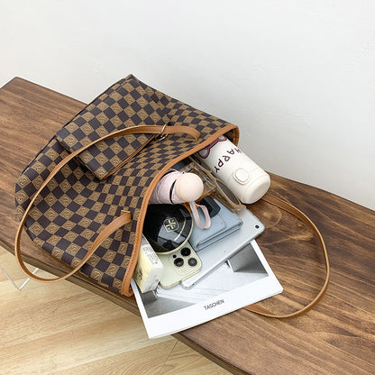 Women Fashion Simple Printed Tote Bag