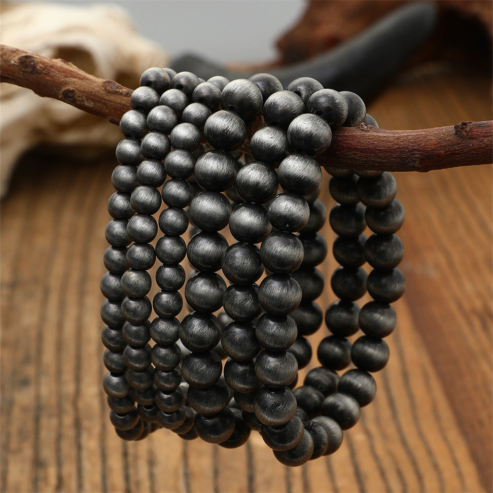 Conjunto de 6 pulseras de cuentas vintage bohemias
