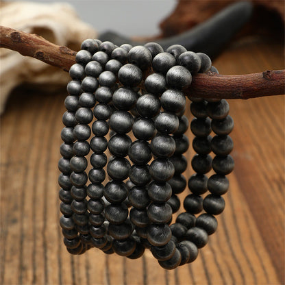 Conjunto de 6 pulseras de cuentas vintage bohemias