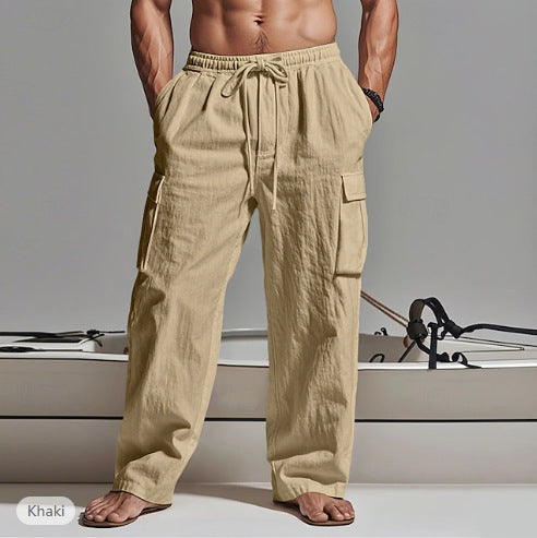 Black Linen Pants