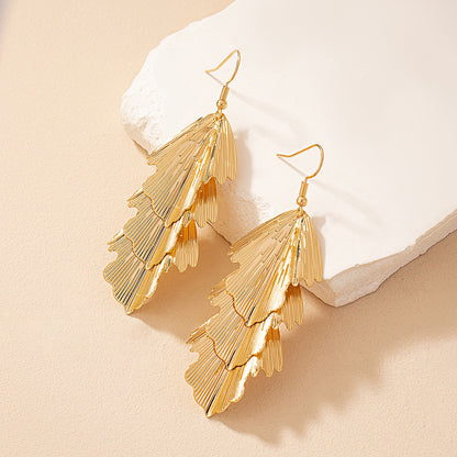 Fashion Metal Earrings Alloy Geometric Style Jewelry