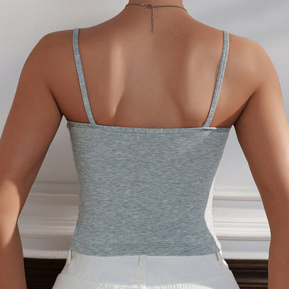 Haut caraco en dentelle unie à col rond pour femme - Col ras du cou en viscose, style élégant