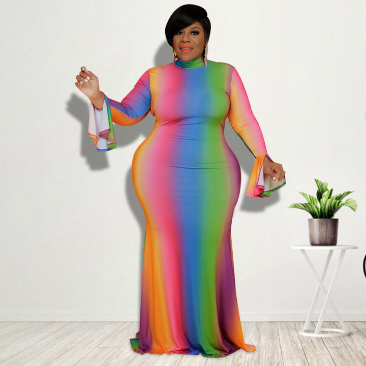 Vestidos casuales de talla grande