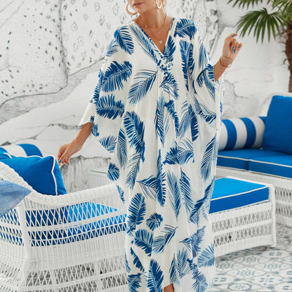 Vestido playero informal para vacaciones de verano