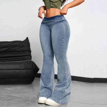 Women Fashion Sexy Tight Stretch High Waist Jeans