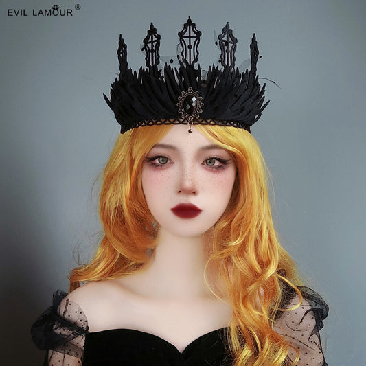 Gothic Baroque Vintage Halloween Crown