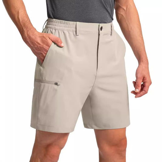 Summer Men Loose Straight Casual Shorts