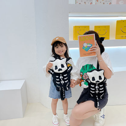 Children Kids Baby Fashion Backpack with Cartoon Plush
