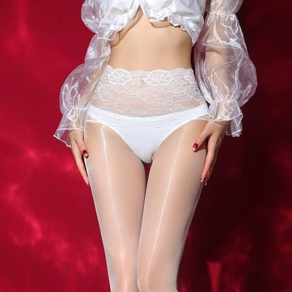 Women Sexy Mesh Lace Stitching Stockings