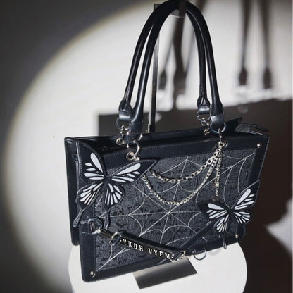Women Fashion Creative Gothic Maze Butterfly Handbag