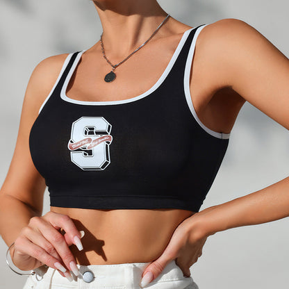 Women Breathable Casual Crop Camis with Comfortable Nylon Material