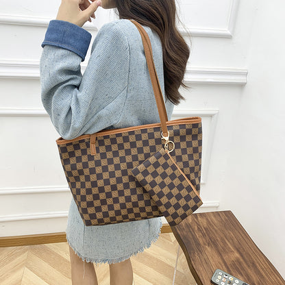 Women Fashion Simple Printed Tote Bag