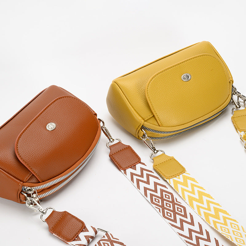 Women Casual Half Round Mobile Phone Bag