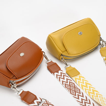 Women Casual Half Round Mobile Phone Bag