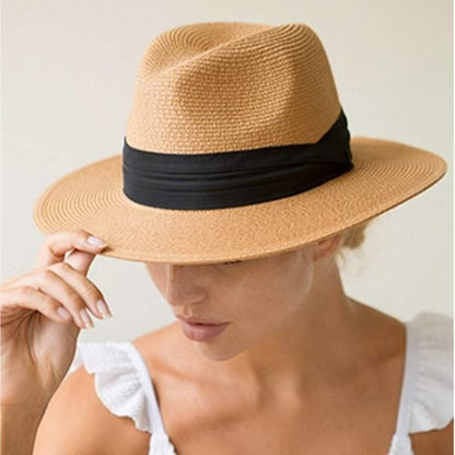Beach Vacation Straw Hat Vintage Literature Art Style