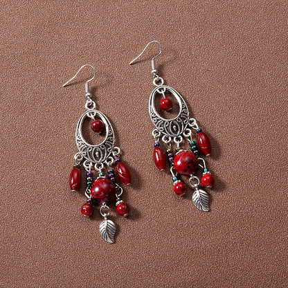 Bohemian Ethnic Style Retro Tassel Earrings