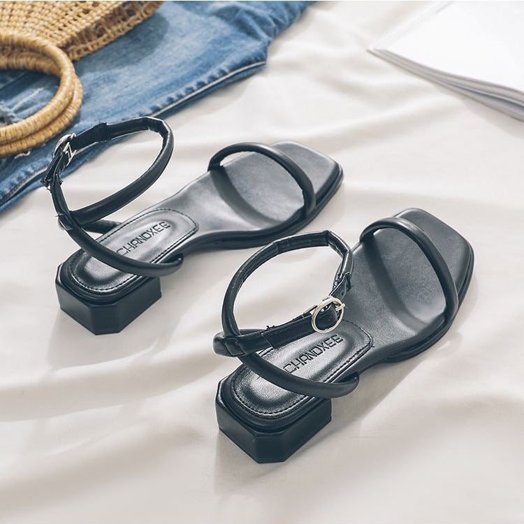 Sandales à bride cheville pour femme, idéales pour les vacances d'été ou la plage