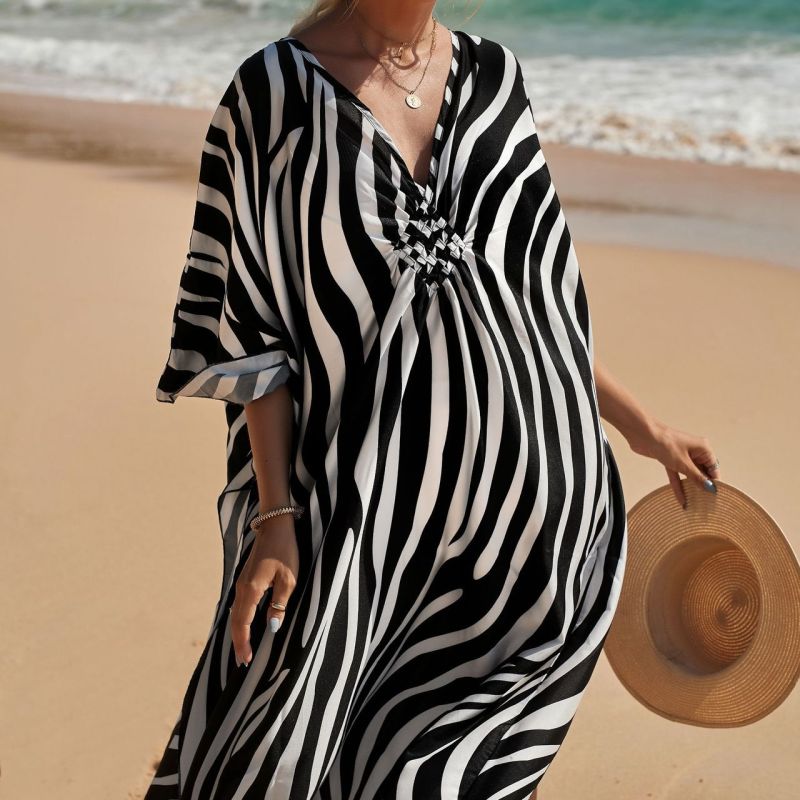Vestido playero informal para vacaciones de verano