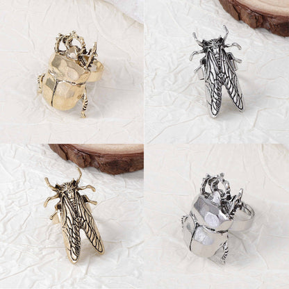Anillo de aleación con diseño de animal para mujer