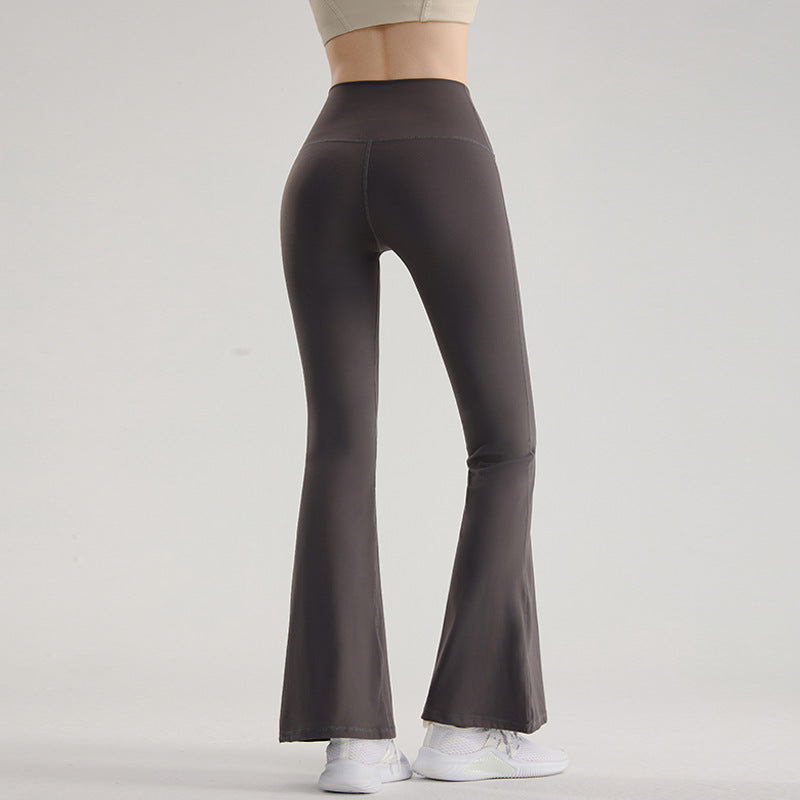 Leggings de yoga taille haute sans coutures pour femmes, coupe large