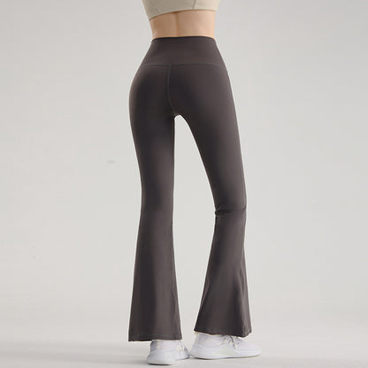 Leggings de yoga taille haute sans coutures pour femmes, coupe large