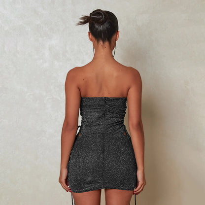 Women Fashion Sexy Bodysuits And Skirt Two-Piece Set