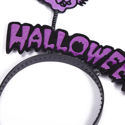 Halloween Hair Accessories Fashion Pumpkin Witch Headband
