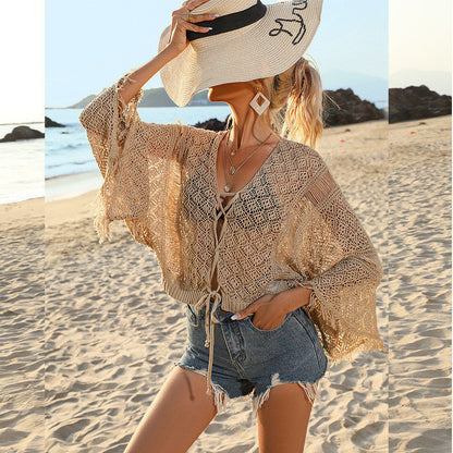 Fashion Summer Vacation Sun-Protection Swimsuit Cover-Up