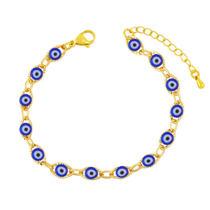 Pulsera creativa de ojo de diablo para mujer