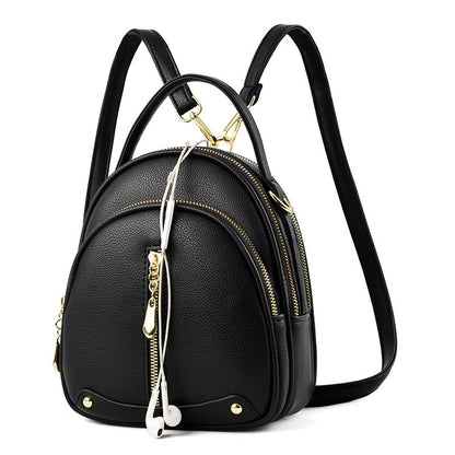 Women Fashion Small Backpack in PU Material