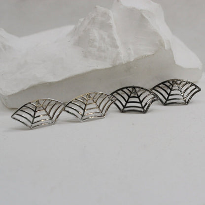 Women Fashion Creative Halloween Spider Web Earrings