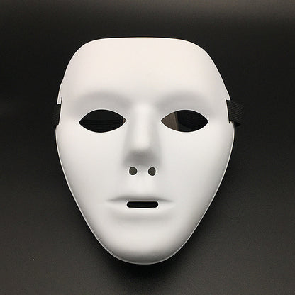 Men Simple Hand-Painted Full-Face Halloween Mask