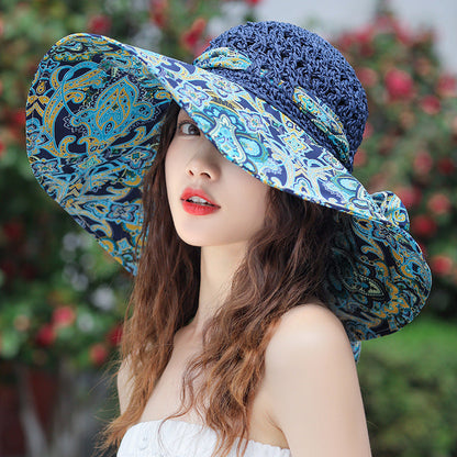 Summer Vacation Straw Woven Women Sun Hat