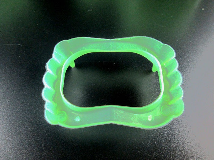 Juguete de intimidación engañoso de Halloween: dentaduras de vampiro de terror