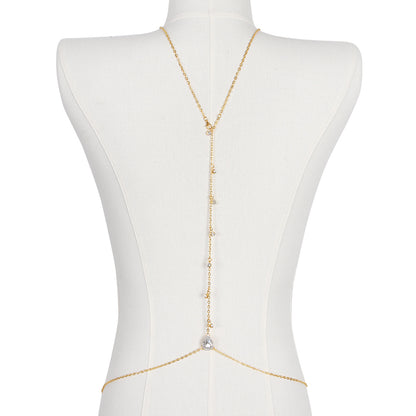 Bride Fashion Sexy Back Chain Body Chain