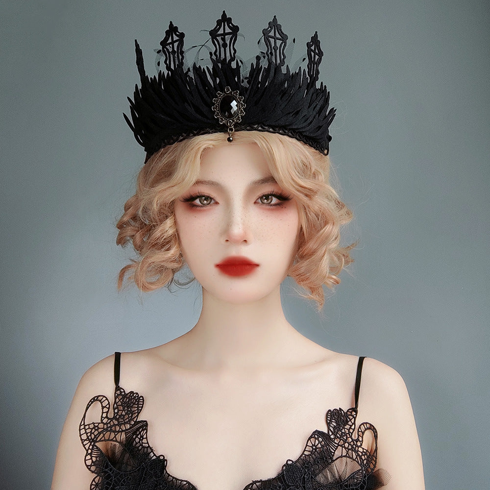 Gothic Baroque Vintage Halloween Crown