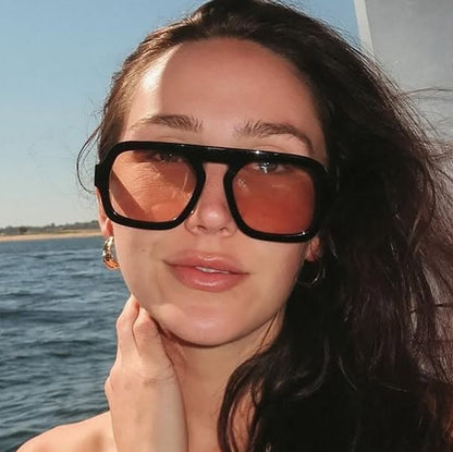Gafas de sol de moda con montura cuadrada