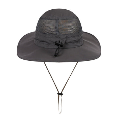 Sombreros de pescador para exteriores, transpirables, con protección solar neutra y sencillos