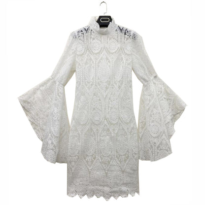 Ensemble de robe de soirée élégante en dentelle brodée pour femme